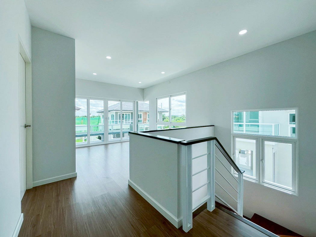 รูป ขายบ้านเดี่ยว สไตล์ Modern 3 นอน ปทุมธานี คลอง 7 บ้านใหม่ 55 ตรว 2 ชั้น - รูปที่ 11/12