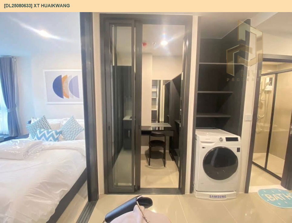 picture DL25080633 Condo for rent, XT HUAIKWANG near MRT ห้วยขวาง, ready to move in, call urgently 0656133286 LineID @534wlwof - 8/10