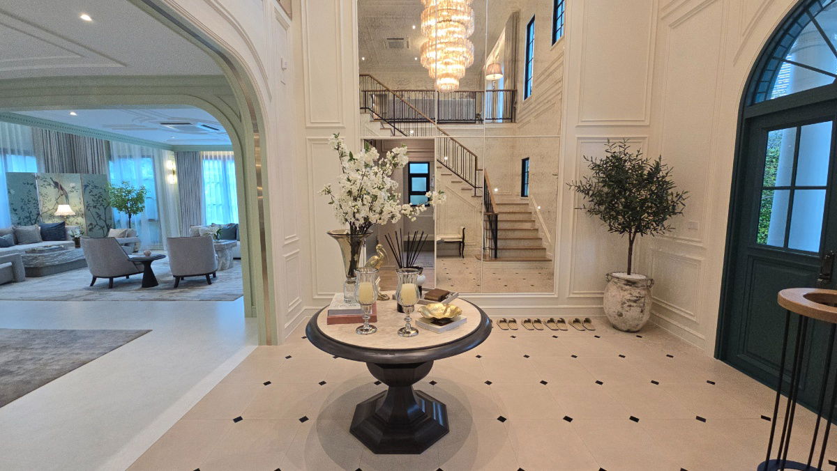รูป เหนือระดับแห่งการอยู่อาศัย บ้านหรู 137.0 ล้านบาท แต่งครบ พร้อมสระว่ายน้ำส่วนตัว บนแปลงมุมที่ดินใหญ่พิเศษ โครงการณริณสิริ กรุงเทพกรีฑา - รูปที่ 25/48