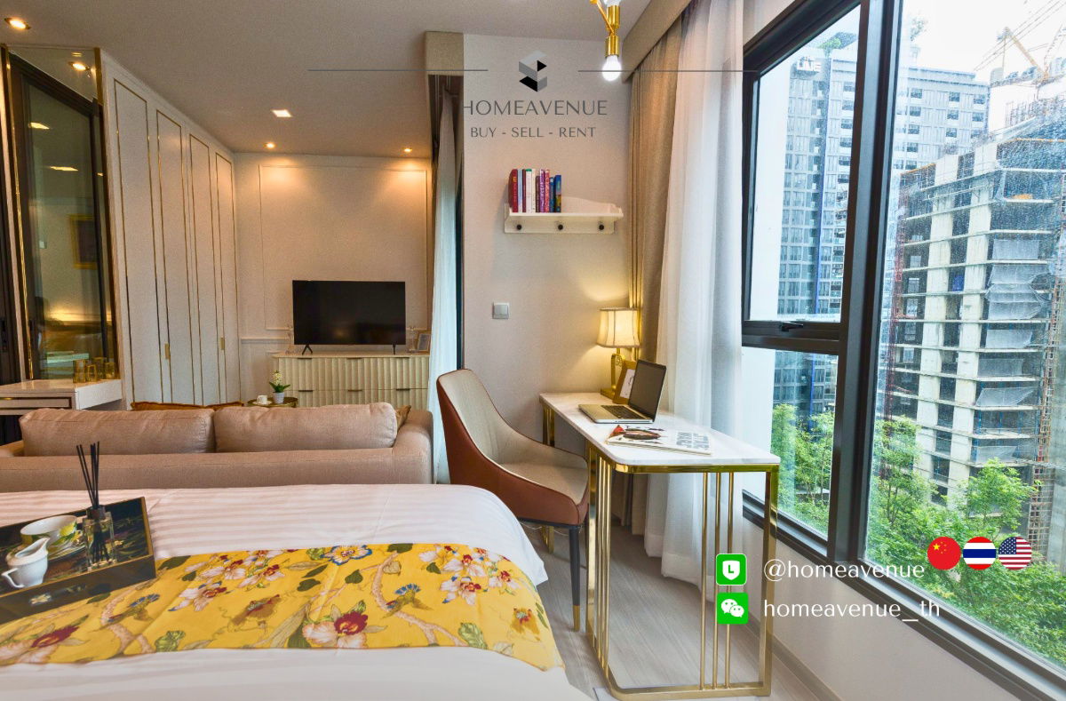 picture Condo for rent at Life Asoke - Rama 9✨ Newly renovated, ready to move in! 🚇 Next to MRT Rama 9 📲 Line: @homeavenue | Special price 💥HA-1406 - 5/10