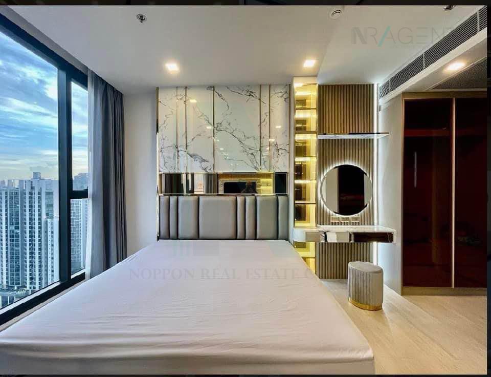 รูป ให้เช่าคอนโด วันไนน์ไฟว์ อโศก-พระราม 9 อาคาร A ชั้น 28 1 ห้องนอน ขนาด 40.00 ตรม ใกล้ เซ็นทรัล พระราม 9 - รูปที่ 2/8