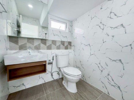 picture Single house for sale, 3 bedrooms, large house, corner house, Pathum Thani, Khlong 7, new house, 70 sq m, 2 floors - 7/12