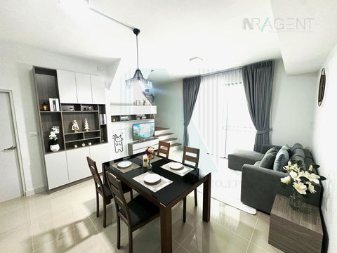 🚩 For Rent 2-story Townhouse PLENO SUKHUMVIT-BANGNA 2 3 bedroom 2 bathroom