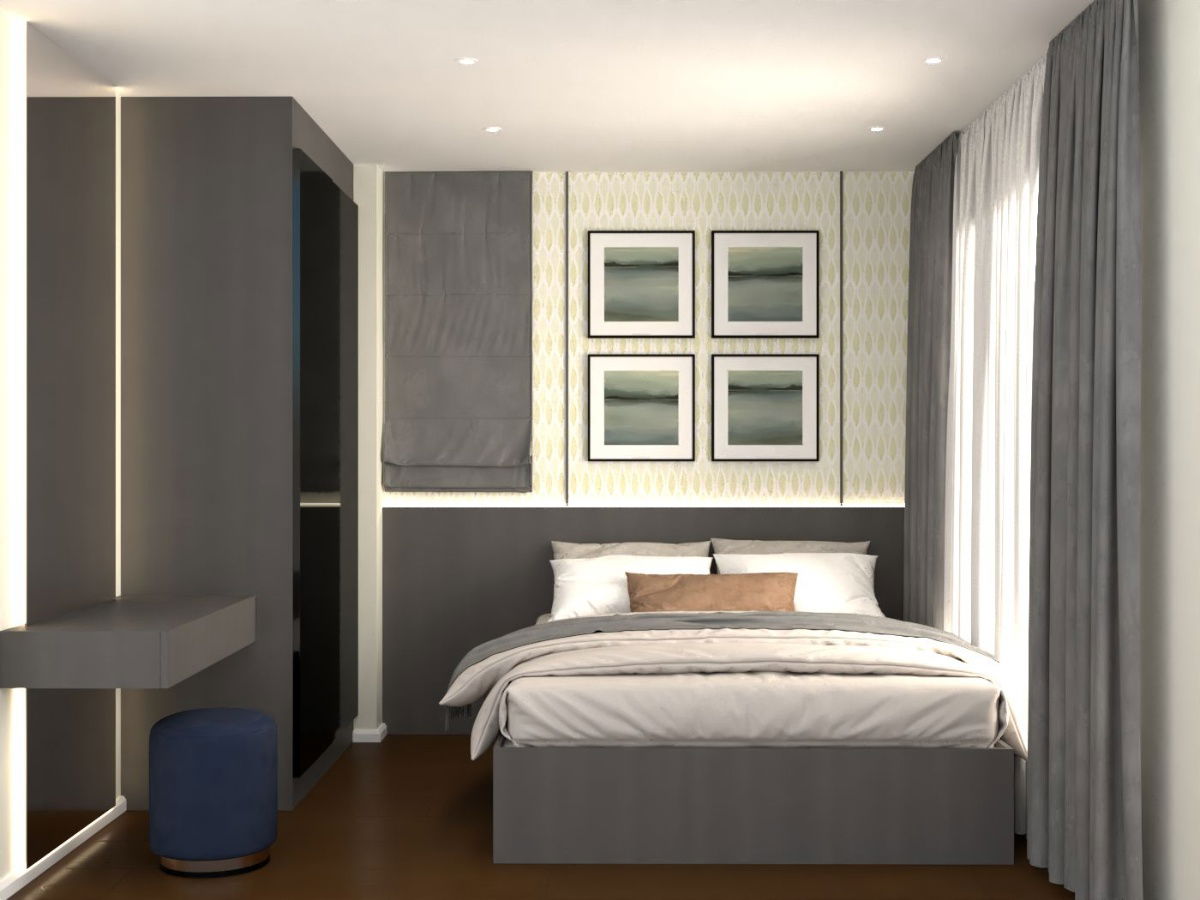 picture For Rent 2BR, Pool view, The Origin Ratchada-Ladprao, Fully Furnished - 3/32