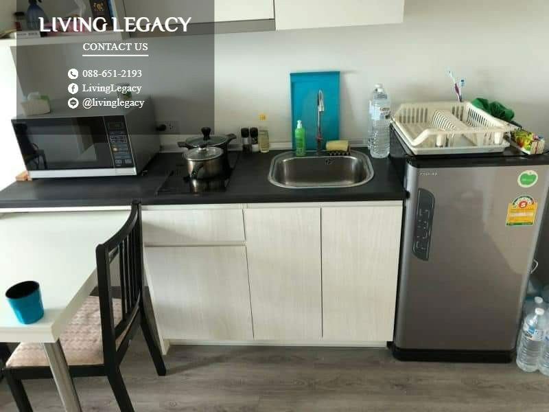 picture SGPWEN Condo For Rent Rich Park @ Triple Station 28 Sq.M. Floor 25 line id : @livinglegacy - 5/9