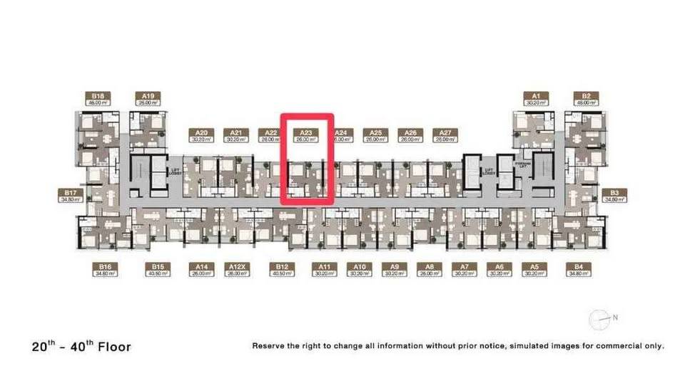 picture 1-BR Condo at Nue District R9 near MRT Phra Ram 9 (ID 2261539) - 5/7
