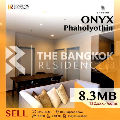 ขายคอนโด : ⚡Great price! prime location,ONYX Phaholyothin near BTS Saphan Khwai
