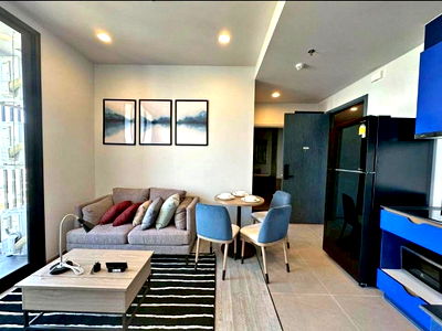 คอนโดให้เช่า : XT EKKAMAI ☎️ 46 sqm ‼️only 33,000/month‼️ 2Bed 2 Bath🔥 Fully Furnished  NOW AVAILABLE 🔆✅