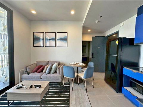 XT EKKAMAI ☎️ 46 sqm ‼️only 33,000/month‼️ 2Bed 2 Bath🔥 Fully Furnished  NOW AVAILABLE 🔆✅