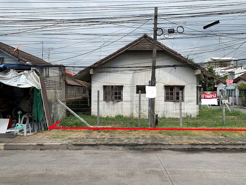 รูป ขายที่ดินแปลงมุม ใกล้รถไฟฟ้าสายสีส้ม ซ.รามคำแหง 68 ขนาด 52 ตารางวา เหมาะสร้างบ้านพักอาศัย - รูปที่ 3/6