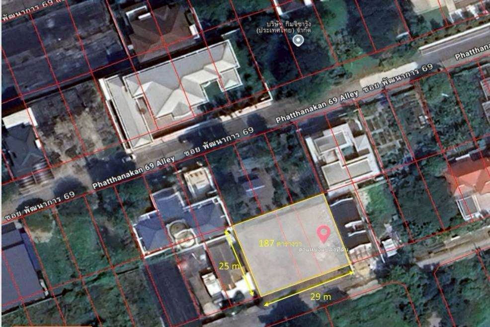 picture Land 187 sq m. Phatthanakan 69, filled in 3 years ago - 5/5