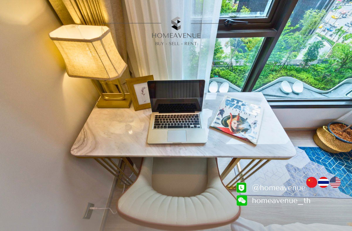 picture Condo for rent at Life Asoke - Rama 9✨ Newly renovated, ready to move in! 🚇 Next to MRT Rama 9 📲 Line: @homeavenue | Special price 💥HA-1406 - 4/10