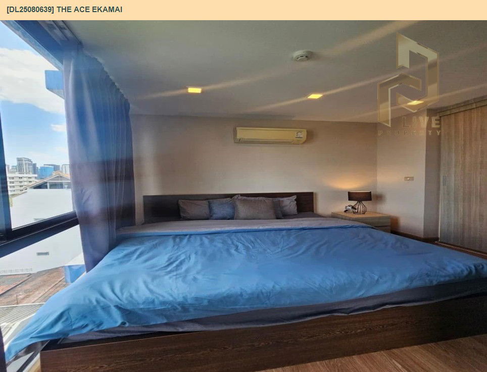 picture DL25080639 Condo for rent, The Ace Ekamai near BTS Ekkamai, ready to move in, call urgently 0656133286 LineID @655ebbvc - 2/11
