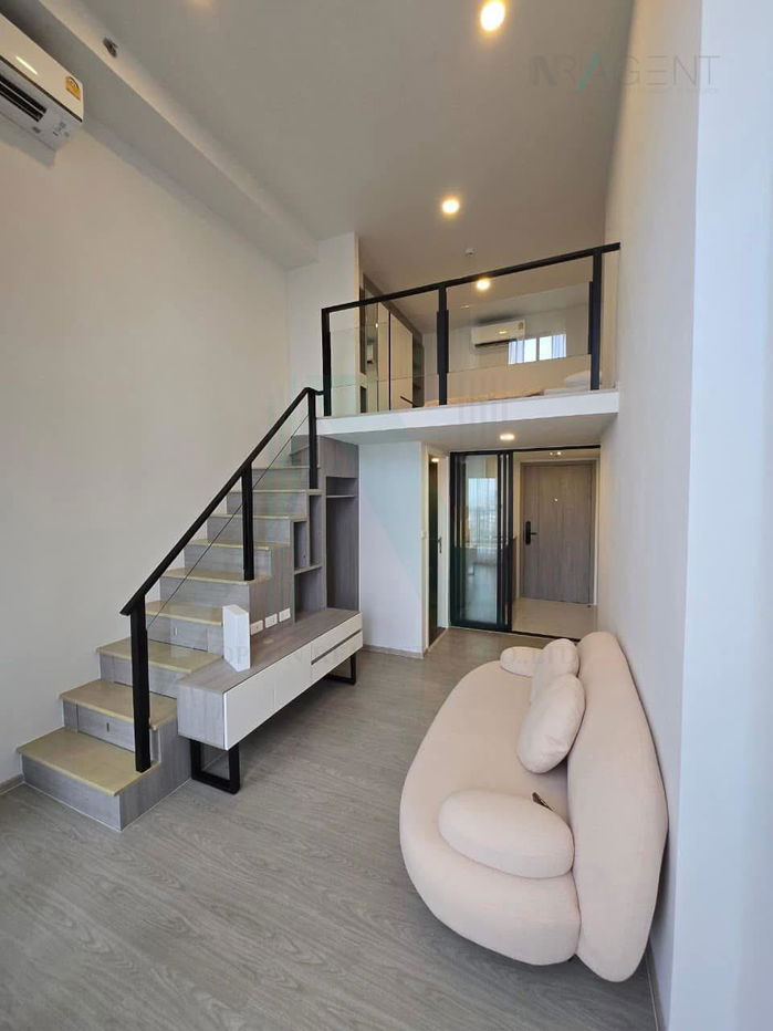 picture For Rent Condo ORIGIN PLUG & PLAY RAMKHAMHAENG TRIPLE STATION Building 1, Floor 21,Duplex, Room size 30 sqm - 6/8