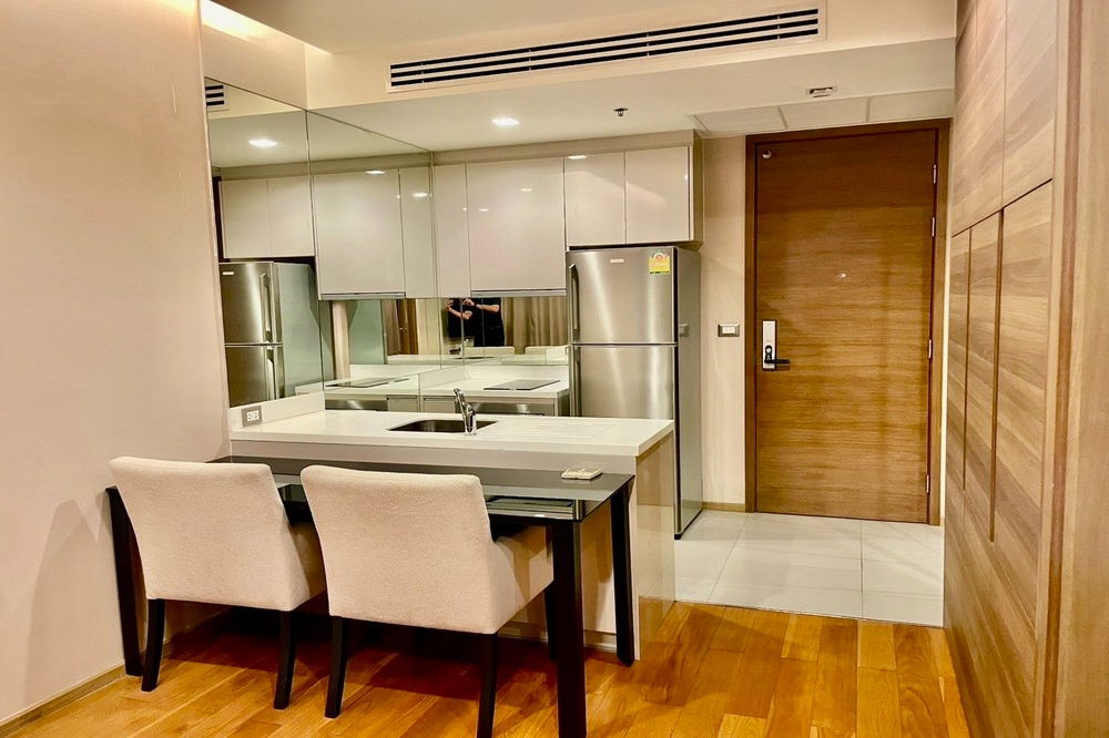รูป 🔥 สำหรับขาย !! 🔥 Code C20240700061..........The Address Sathorn, 1 ห้องนอน, 1 ห้องน้ำ, ชั้นสูง 34++, แต่งครบ, ราคาพิเศษ!!📣📣 - รูปที่ 8/9