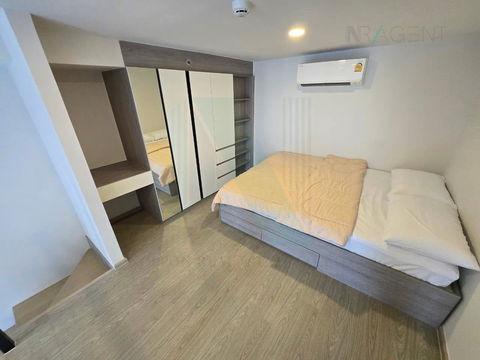 For Rent Condo ORIGIN PLUG & PLAY RAMKHAMHAENG TRIPLE STATION Building 1, Floor 21,Duplex, Room size 30 sqm