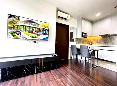 Condos for rent : TA7728📲LineOA @556ryccg🚄2 Bedroom 51 sqm Floor12A Fully furnished Whizdom Inspire Sukhumvit @True Digital Park