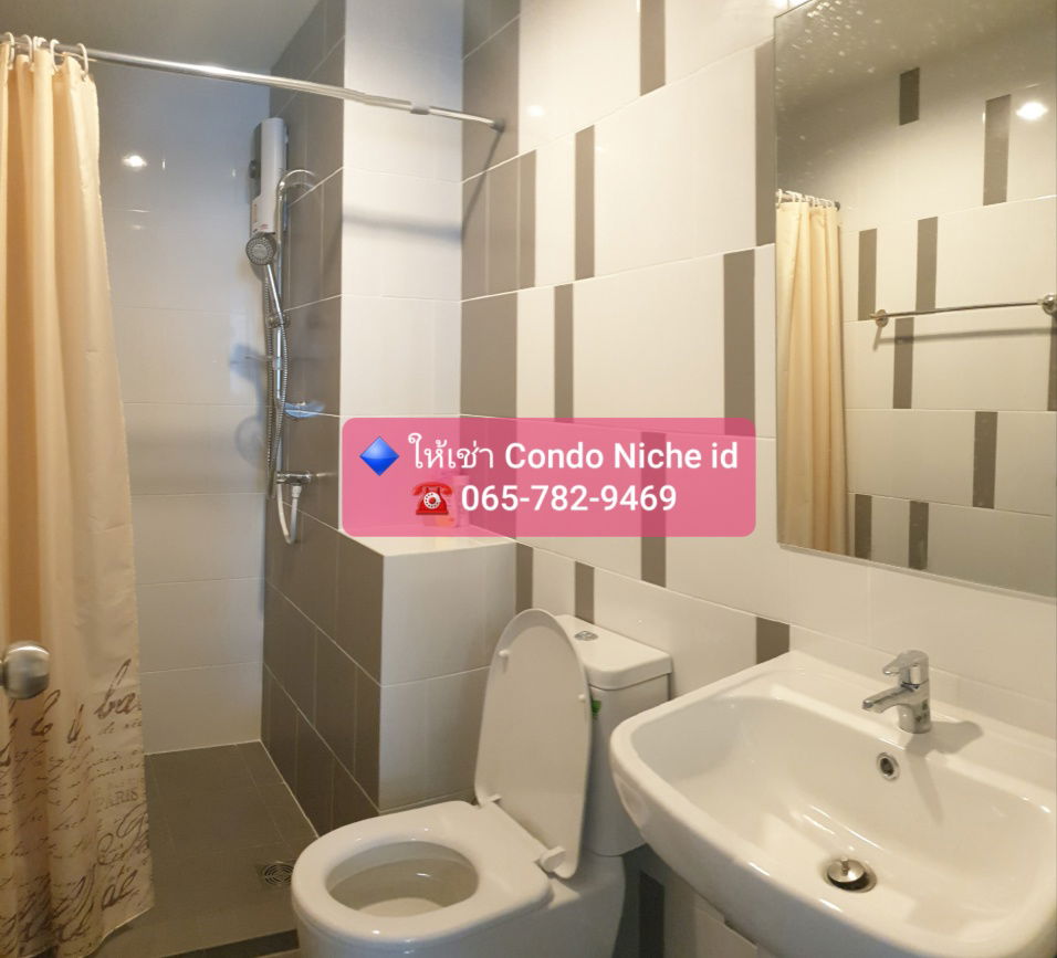 รูป Niche id PakKret 👉ให้เช่า 7,500 ชั้น11 👉มี แอร์ 2 เครื่อง และเครื่องใช้ไฟฟ้าครบ 👉ใกล้โรงพยาบาลกรุงไทย โรงเรียนสวนกุหลาบนนท์ - รูปที่ 7/24