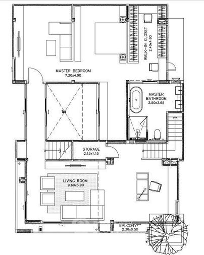 4-bed house for sale, 396 sqm, 76.4 sq wah, Nirvana Beyond Rama 9 - Krungthep Kreetha