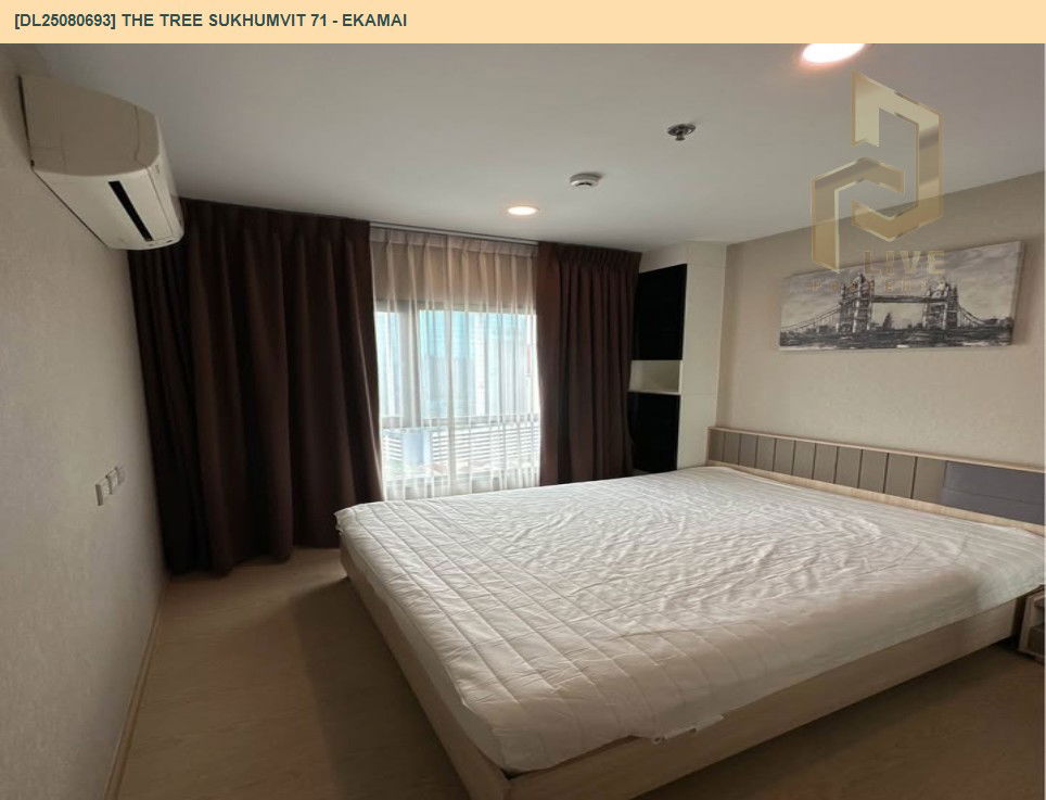 รูป DL25080693 ให้เช่าคอนโด เดอะ ทรี สุขุมวิท 71 - เอกมัย (The Tree Sukhumvit 71 - Ekamai) ใกล้ สายสีส้ม พร้อมเข้าอยู่ โทรด่วน 0638692663 LineID @534wlwof - รูปที่ 3/6