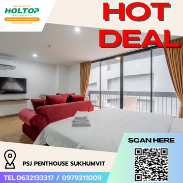 #R5866 🎉 210868 ให้เช่าคอนโด PSJ Penthouse Sukhumvit