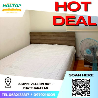 Condos for rent : #Z2019💥200868🔥Condo for rent: Lumpini Ville On Nut - Phatthanakan