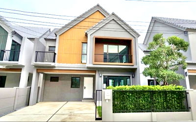 เช่าบ้านแฝด ปทุมธานี : ให้เช่าภัสสรราชพฤกษ์-ติวานนท์2  (Passorn Ratchaphruek-Tiwanon 2) อยู่ถนน 345 ใกล้แยกบางคูวัด 