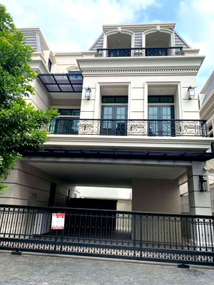 ขายบ้านเดี่ยว : ขายบ้านหรู The Welton Rama 3 เดอะ เวลตัน พระราม3 ช่องนนทรี ใกล้สาทร สีลม มีลิฟท์ พร้อมเฟอร์