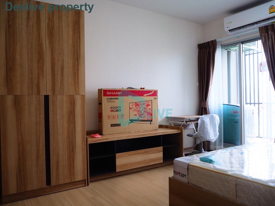 picture DL009624 Condo for rent, Supalai Veranda Rama 9 near  MRT พระราม 9, ready to move in, call urgently 0653619502 LineID @534wlwof - 6/8