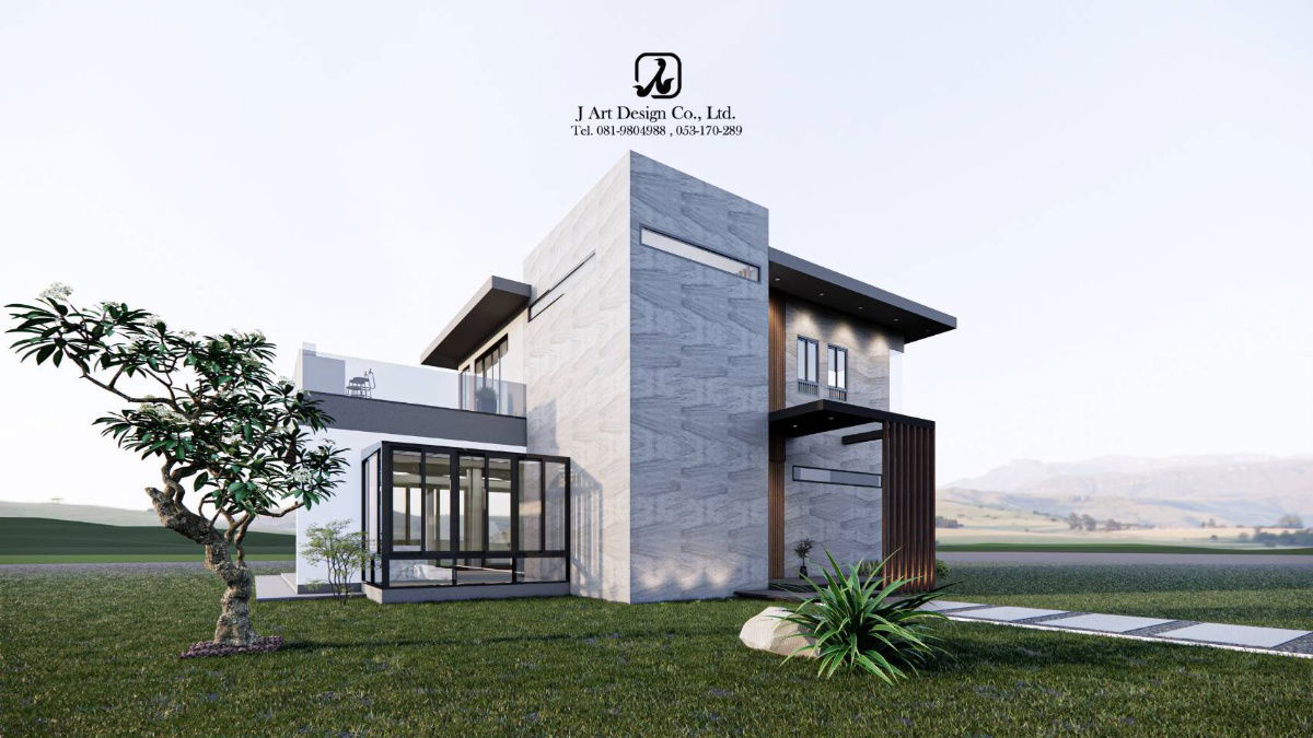 รูป บ้านเชียงราย ออกแบบบ้าน สร้างบ้าน เชียงราย - รูปที่ 2/6