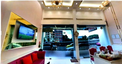 เช่าอาคารพาณิชย์ นนทบุรี : โชว์รูม สำนักงานขาย MRT กระทรวงสาธารณสุข 350 ม. ให้เช่าอาคารพาณิชย์ 2 คูหา 4.5ชั้น คลินิก ออฟฟิศ บิ๊กซีติวานนท์ 200 ม. ตลาดสดเรวดี 0.8 กม.