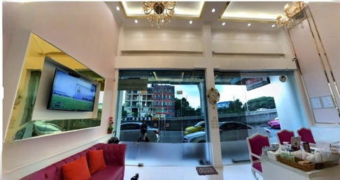 showroom sales office MRT Ministry of Public Health 350 m. Yaek Tiwanon.800m. For rent 2 commercial