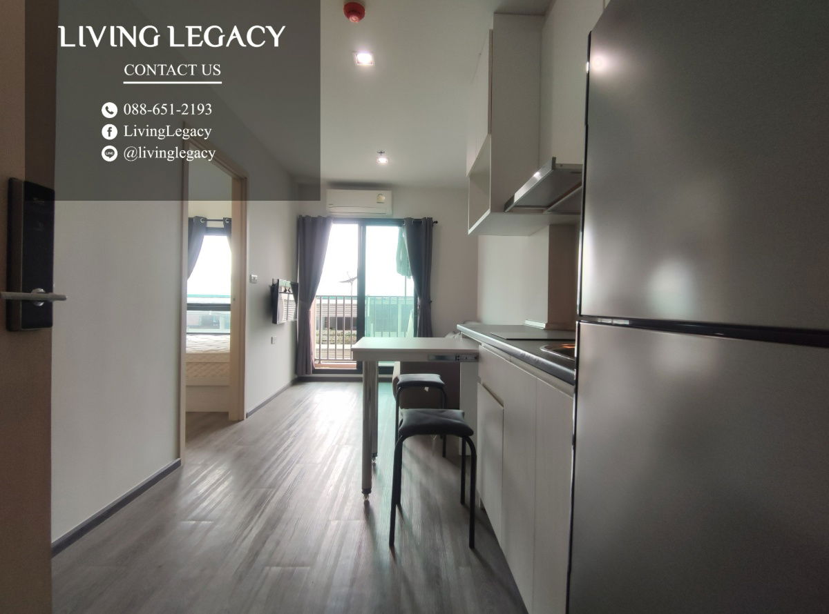 picture SM5ZSF Condo For Rent Rich Park @ Triple Station 29 Sq.M. Floor 5 line id : @livinglegacy - 6/10