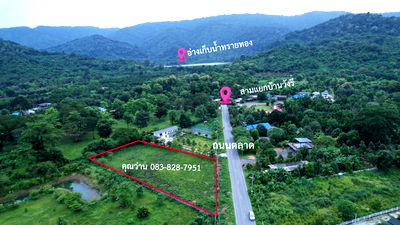 ที่ดิน นครนายก : ขายที่ดิน 2 ไร่ ติดถนนหลวง ตำบลเขาพระ หน้ากว้าง 50 เมตร วิวเขาชัด สวยบรรยากาศดี
