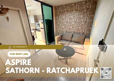 Condos for rent : For rent 📍 Aspire Sathorn - Ratchapruek 📍 near BTS Bang Wa, fully furnished and equipped with appliances