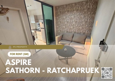 รูปภาพ ให้เช่า 📍 Aspire Sathorn - Ratchapruek 📍 ใกล้ BTS บางหว้า เฟอร์นิเจอร์ และ เครื่องใช้ไฟฟ้าครบ