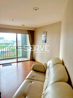 Condos for rent : 2 Beds with Bathtub Large Room Good Location MRT Phra Ram 9  500 m. and CentralPlaza  @ Belle Grand Rama 9