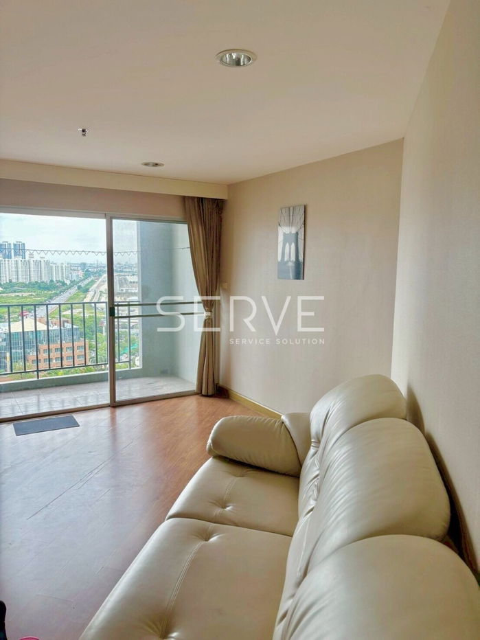 picture 2 Beds with Bathtub Large Room Good Location MRT Phra Ram 9  500 m. and CentralPlaza  @ Belle Grand Rama 9 - 1/9