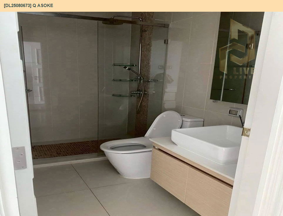 picture DL25080673 Condo for rent, Q Asoke near MRT เพชรบุรี, ready to move in, call urgently 0656133286 LineID @655ebbvc - 22/23
