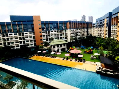 คอนโด ถนนจอมเทียนสาย 2 : ลากูน่า บีช 2 คอนโด รีสอร์ท  สตูดิโ