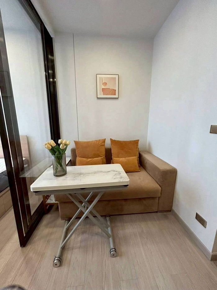 รูป One9five 🔥Hot Deal🔥 MRT Rama9  1 bedroom 1 bathroom  27 sqm 35th floor  Fully furnished and electrical appliances 1 year contract 18,000 per month   - รูปที่ 4/8
