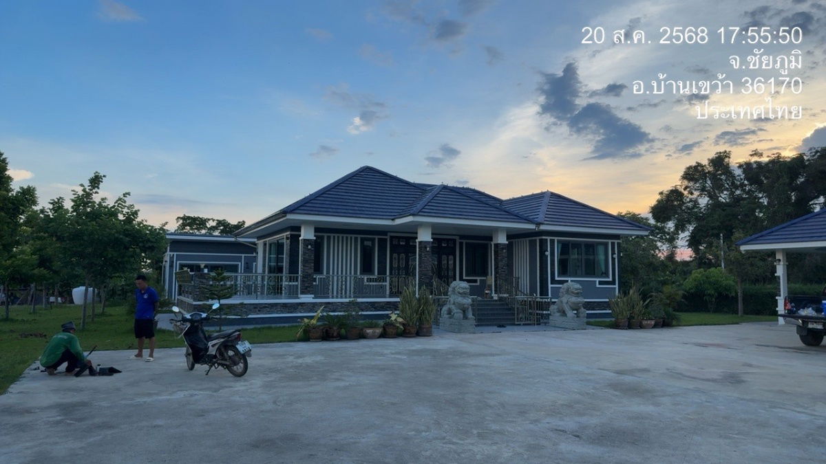 รูป ขายบ้านเดี่ยวพร้อมที่ดิน 2 ไร่ - รูปที่ 5/8