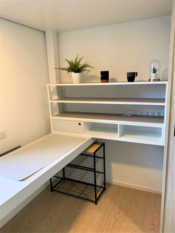 รูป Chewathai Residence Asoke แบบ Duplex เฟอร์ฯเครื่องใช้ไฟฟ้าครบ นัดชมด่วนโทร 063-384-4228 - รูปที่ 5/11