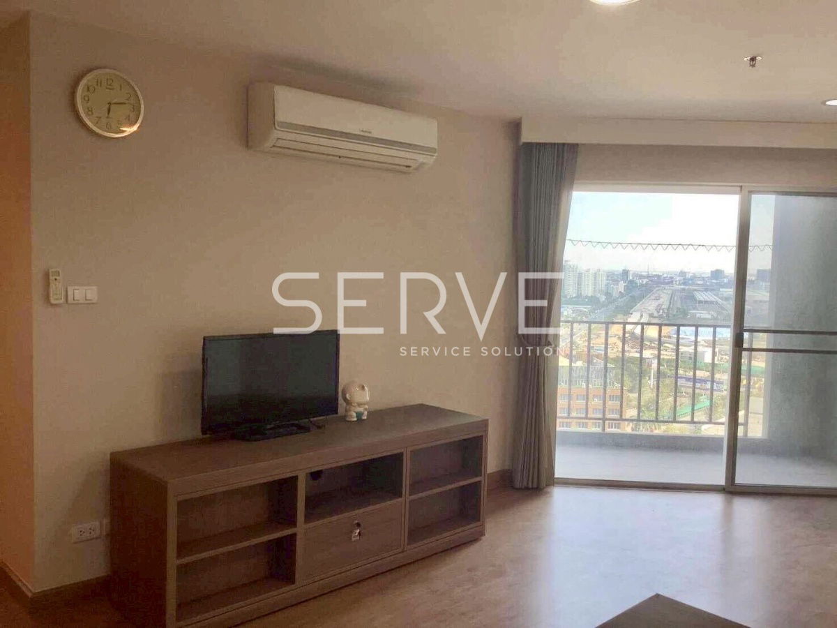 picture 2 Beds with Bathtub Large Room Good Location MRT Phra Ram 9  500 m. and CentralPlaza  @ Belle Grand Rama 9 - 8/9