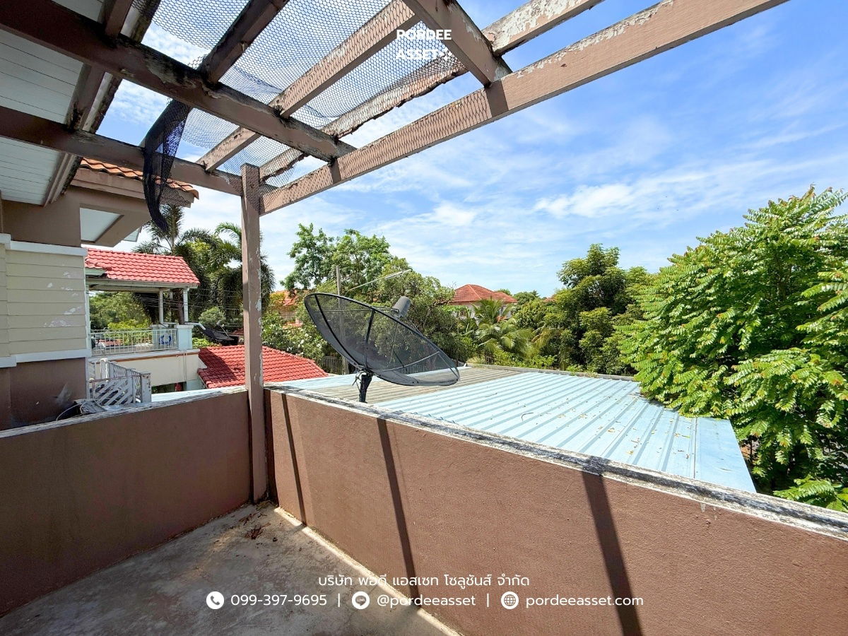 รูป ขาย!! บ้านเดี่ยว มณีรินทร์ เลค & พาร์ค ราชพฤกษ์-ติวานนท์ (หลังริม ขนาด 112 ตร.ว.) หน้าบ้านไม่ชนหลังอื่น ถ.345 เมืองปทุมธานี  - รูปที่ 12/29