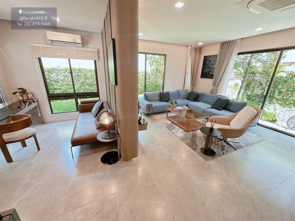 รูป ✨HUB-467✨🔥มัณฑนา กม.15 เพียง 20.9 ล้าน 🔥แบบบ้าน Premier แต่งเต็ม Fully Furnished หิ้วกระเป๋าเข้าอยู่ได้เลย🔥*0859416915*🔥 - รูปที่ 4/6