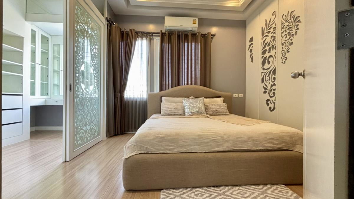 picture Townhouse for rent 📍 Casa City Bangna 📍 4 bedrooms, 3 bathrooms, fully furnished and equipped with appliances - 6/12