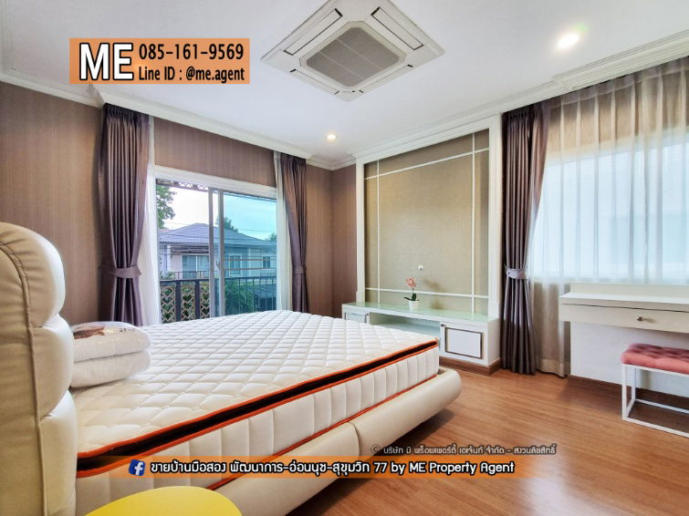 รูป ให้เช่า บ้านเดี่ยว ภัสสร เพรสทีจ ลุกซ์ พัฒนาการ 38 ตกแต่งหรู Built-in ทั้งหลัง ใกล้เอกมัย-ทองหล่อ-สุขุมวิท โทร 064-9549619 (RED22-40) - รูปที่ 7/25