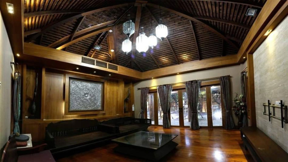 รูป ลดสุด ขายบ้านเดี่ยวนวลจันทร์ เลียบด่วนรามอินทรา ที่ดิน 386 ตร.ว บ้านไม้สักแท้ทั้งหลัง ใกล้Central Eastville ประเสริฐมนูกิจ นวมินทร์ วัชรพล 0879074045 - รูปที่ 8/10