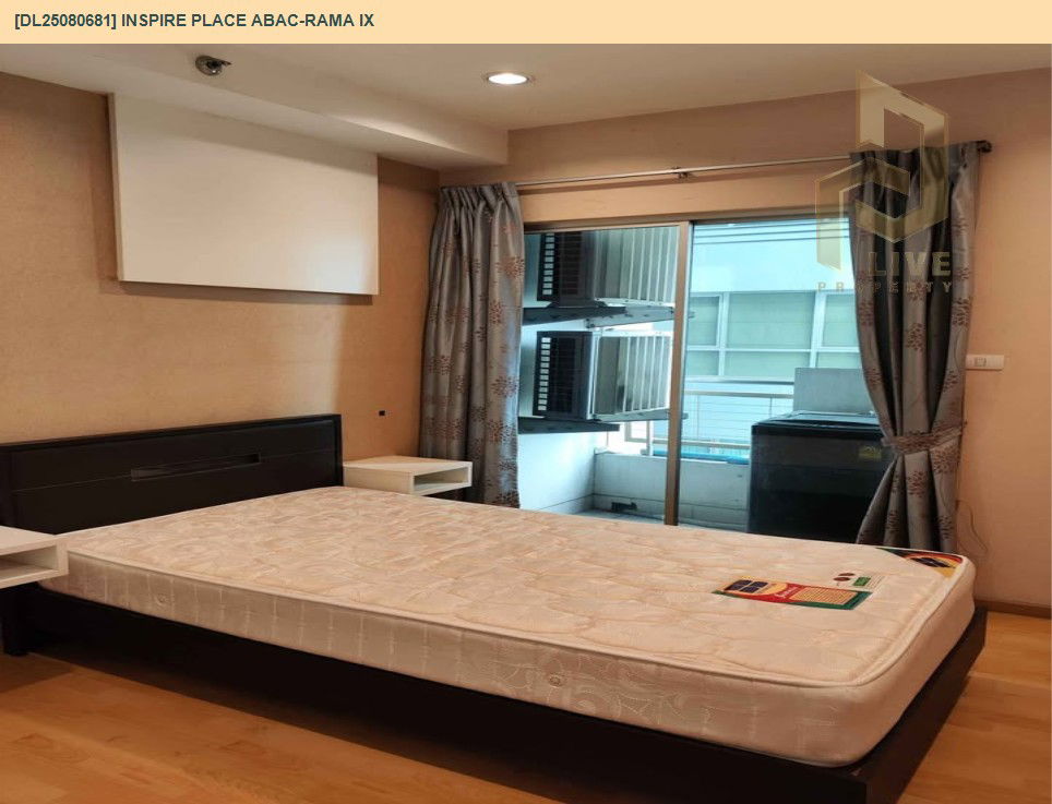 รูป DL25080681 ให้เช่าคอนโด อินสไปร์ เพลส เอแบค พระราม 9 (Inspire Place ABAC-Rama IX) ใกล้ - พร้อมเข้าอยู่ โทรด่วน 0638692663 LineID @534wlwof - รูปที่ 5/18